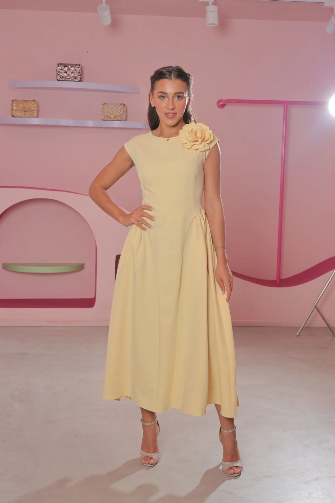 Eid Dress Yellow 36